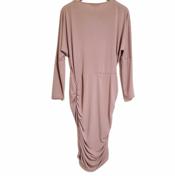 Queen B cream color dress size 14 - Picture 2 of 6